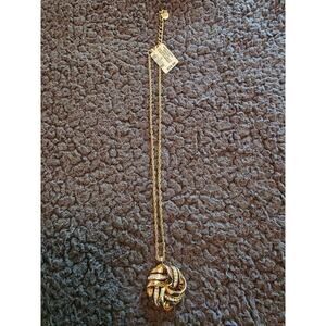 Charter Club Goldtone Pendant NWT
